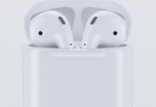 苹果新款无线耳机AirPods