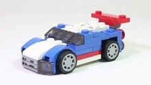 LEGO 创意系列 蓝色赛车