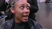 超模集体发型大改造 黑人女模不满剪发痛哭