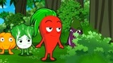 蔬菜精灵大冒险 第17集 想当冒险家的萝卜胡发现了什么