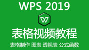 WPS2019表格教程全套视频 工资条制作I知识名师课堂爱奇艺