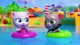 会说话的汤姆猫家族游戏系列 汤姆猫水上乐园全新动画片 精华版