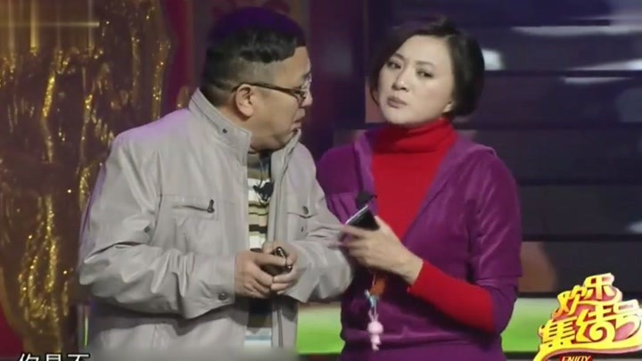 句号金玉婷首度合作,妻管严小品爆笑,丢大白菜引趣事逗笑不停!