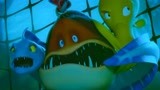 深海历险记：深深和伙伴遇到僵尸鱼，这长相太可怕了！