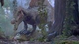 侏罗纪公园：双龙之战！霸王龙竟被凶猛棘龙扭断脖子