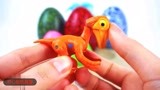 恐龙蛋茄子玩具 侏罗纪世界霸王龙玩具总动员 三角龙恐龙玩具