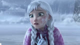 冰雪奇缘：安娜为救艾莎，挡下一刀，谁知瞬间变成冰人！E