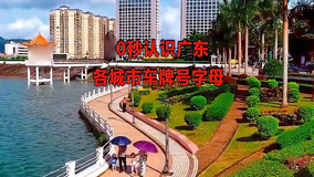 你不知道，广东各城市车牌代表字母！