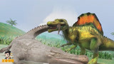 侏罗纪世界恐龙争霸：棘龙对战苍龙和远古巨鳄，你猜结果会怎样！