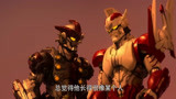 捷德奥特曼剧场版：钢铁武士还认出了小陆，并现场演示武士变形！