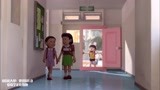 哆啦A梦：大雄穿梭任意门，上学都不怕会迟到，太厉害了！