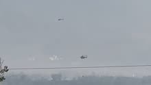 5架直升机邛海取水参与西昌灭火行动 明火已被全部扑灭