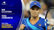 网球时光机！2010年美网克里斯特尔斯横扫兹沃娜列娃夺冠