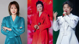 众星参加春晚节目审查，马丽对着镜头比心，玲花像披了一床被子