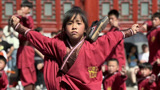 2025中国网络视听年度盛典 张思璇等创意武术秀《墨舞·少年侠》