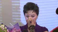 《一个温州的女人》北京首映 石兰忆父痛哭