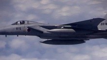 日精英飞行团F-15J挂先进AAM5导弹威胁中国飞机