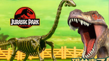 侏罗纪恐龙时代探索雷龙化石