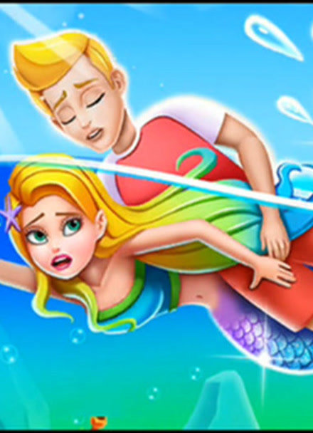 【糖果】芭比梦想豪宅美人鱼公主系列游戏  :美人鱼公主救王子游戏