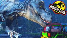 【屌德斯解说】 侏罗纪公园模拟器 眼睁睁被霸王龙吞到肚子里！