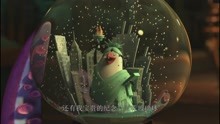 小企鹅是真的皮 章鱼哥最宝贵的雪花玻璃球