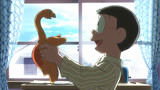 哆啦A梦番外，大雄捡到奇怪的蛋，孵化后是只远古小恐龙