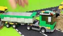 超能工程车玩具 第37集 组装及运输货车玩具