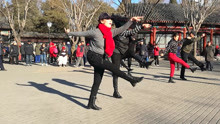 水兵舞打点儿《第一套》由原创张孝花老师和小五老师精彩表演！