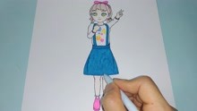 菲梦少女：乔可星的第一个粉丝可爱的露露简笔画