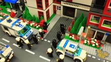 乐高城市警察系列银行劫案