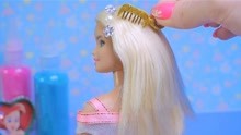 DIY微型迪士尼公主化妆 灰姑娘 长发公主 阿里尔