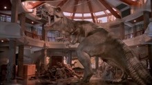 侏罗纪公园：暴龙对战迅猛龙，横扫诸敌，怒吼宣布霸主地位！