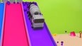 紫色车道上的小汽车