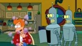 飞出个未来：Fry的车技太差，撞到了一个机器人，还好有博士在