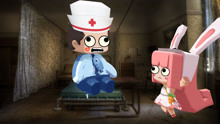 迷你世界1286：木鱼小铃铛扮演医生护士，调查恐怖医院的诡异事件