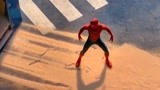 蜘蛛侠3：沙人打劫运钞车，谁想遇到蜘蛛侠，一拳肚子都给打穿