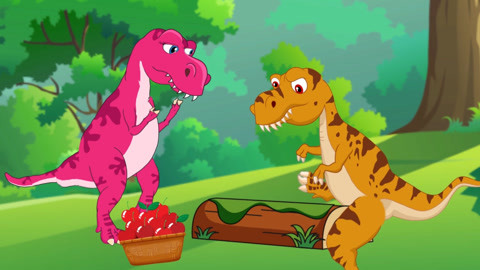 小时候动画片恐龙图片