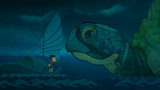 江海渔童：满江出海找爷爷，偶遇巨型大海龟，难道这就是海怪？