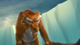 冰川时代2：剑齿虎是个旱鸭子，为了朋友竟意外学会了游泳