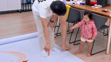 做家务的男人：王祖蓝给宝宝画像，宝宝看后，感到害怕！