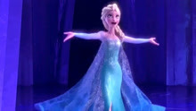 冰雪奇缘：安娜变冰雪女王，魔力造冰城堡，震撼的瞬间