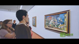 慢游全世界：曾舜晞来到毕加索画展，太震撼了