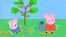 搞笑的猪小猪：佩奇用魔法棒把乔治和理查德的玩具变成了大石头！