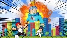 [图]Roblox巨人生存模拟器：变身超大怪物一脚一个小朋友！小飞象解说