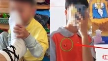 [图]红黄蓝幼儿园再现虐童事件，教师发男童闻脚照，文案令人发指