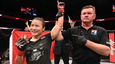 ufc中國力量 :艱難5回合 回顧中國首位ufc冠軍張偉麗奪冠之戰