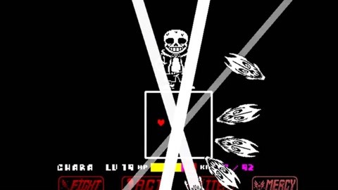 Undertale] Hard Mode sans 第一阶段完成