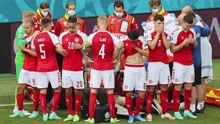 丹麦球员埃里克森欧洲杯比赛中突然倒地 目前情况稳定！