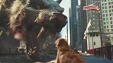 狂暴巨兽：变异野狼高10米，纽约城里横冲直撞，军队都不是对手