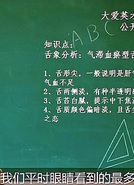 舌頭看健康:舌質顏色偏暗,舌尖有瘀點,氣滯血瘀的舌象講解